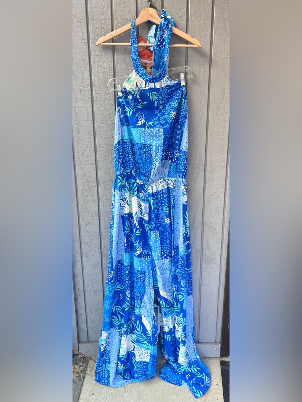 Flying Tomato 3x Halter Jumpsuit